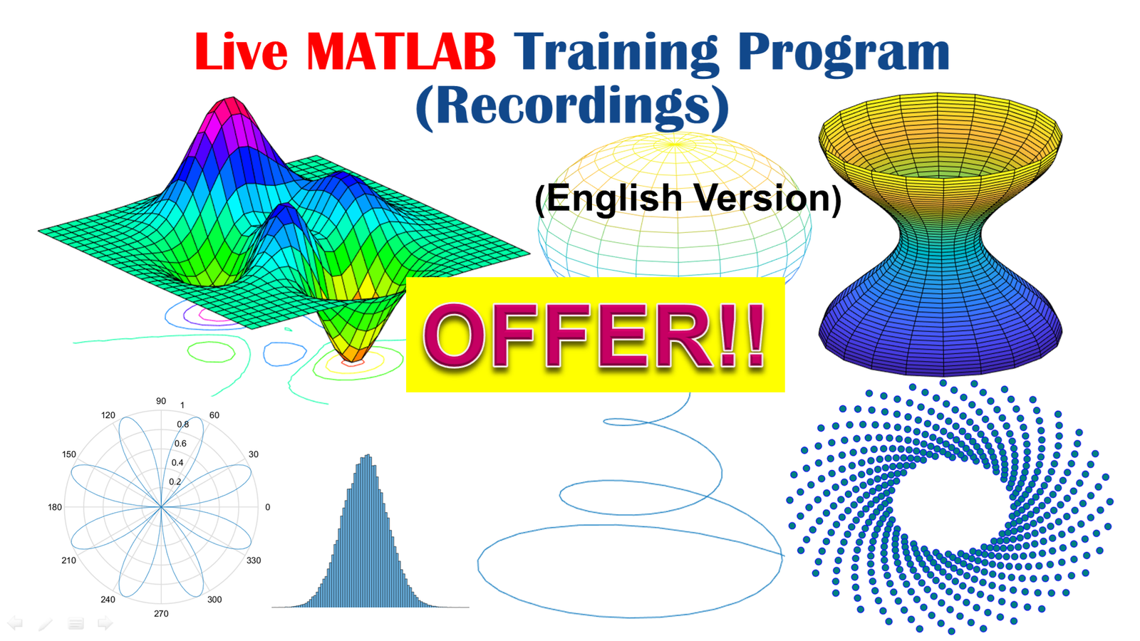 MATLAB Training by RKTHENUA (Recorded course in English) (Affordable)